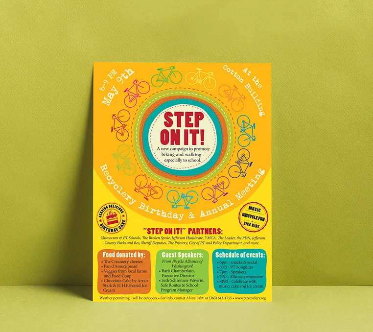 Steponit - graphic design work
