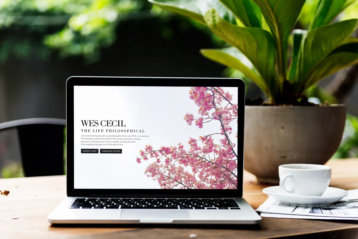 Wes2 - website design project