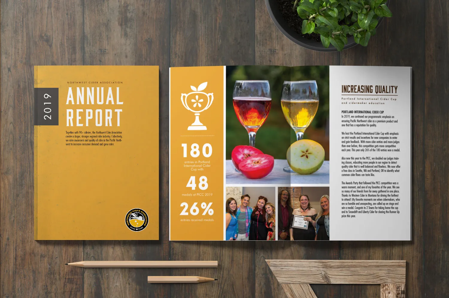 Northwest Cider Annual Report2 - Northwest Cider Association design