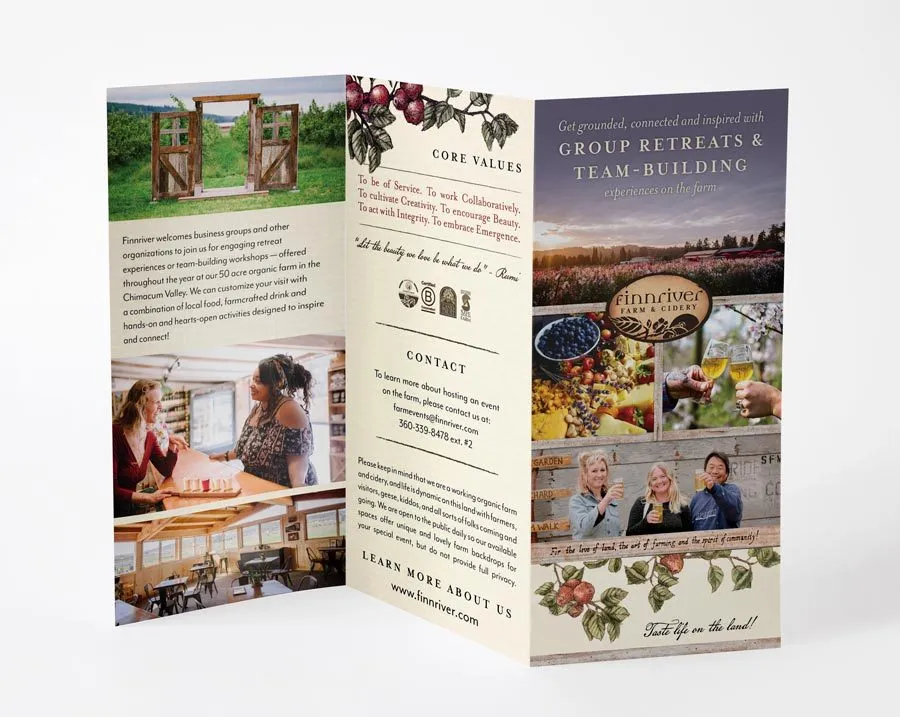 Retreats Brochure E1584554628101 - Finnriver Cidery design project
