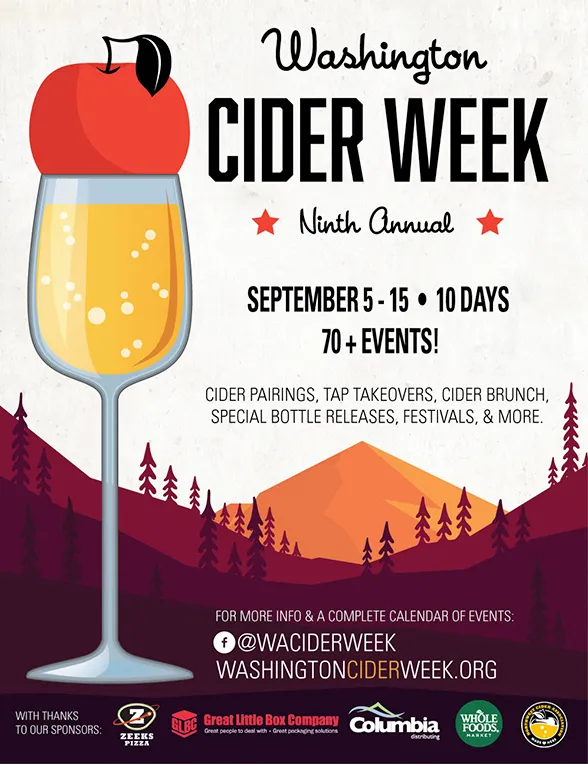 Wacw Poster - Northwest Cider Association design