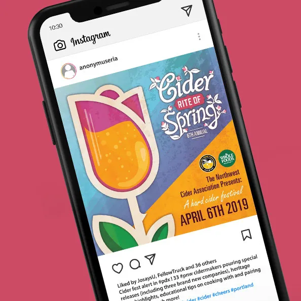 Igpost - Northwest Cider Association design