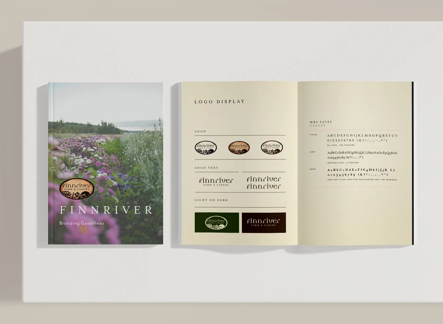 Brand Book Example - brand identity design