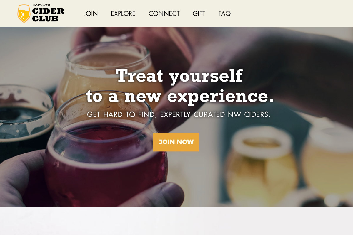 Northwest Cider Club website