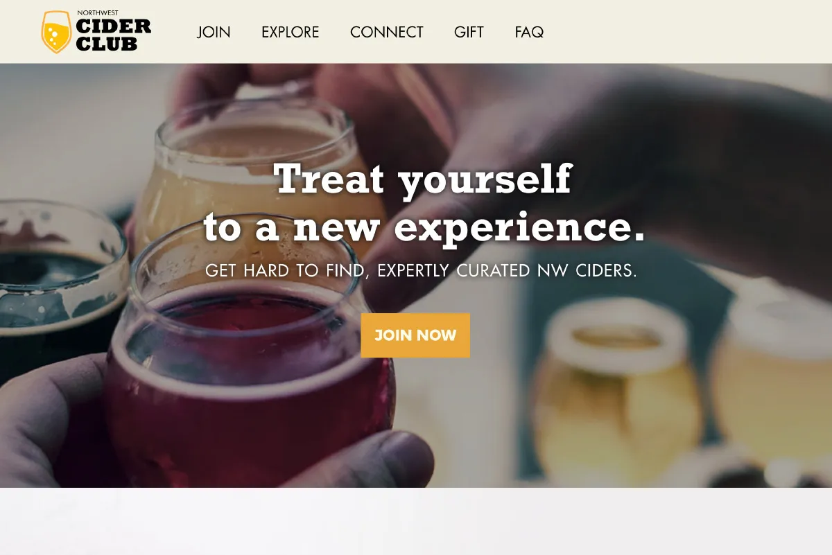 Northwest Cider Club website