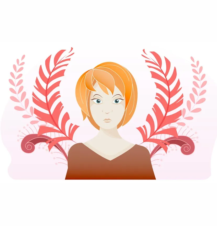 Fern Girl - illustration artwork