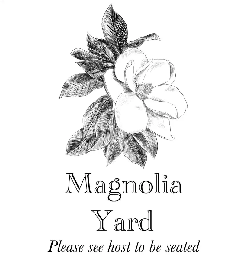 Magnolia Yard - illustration artwork