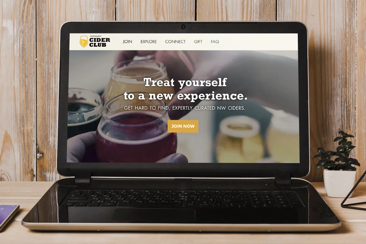 Nwca - website design project