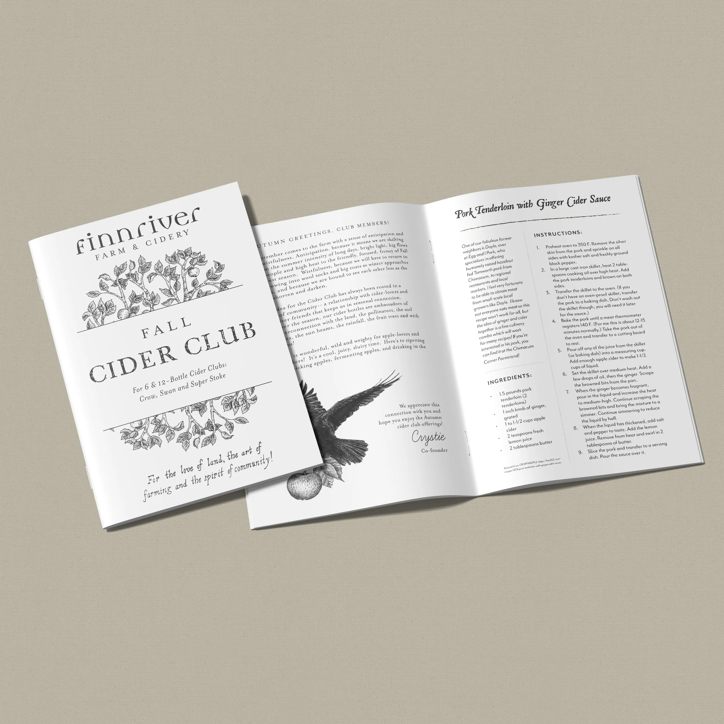 Cider Club Sq - graphic design work