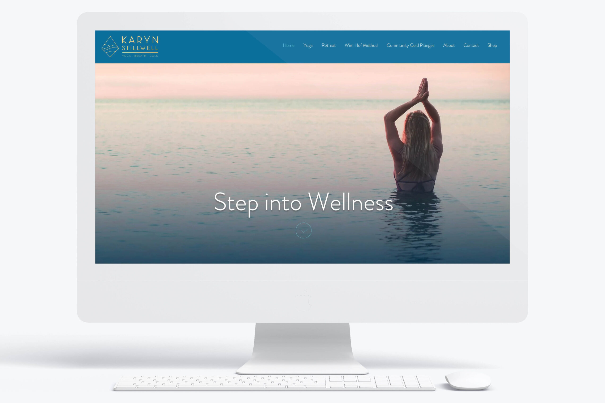 example of wix website built for Karyn Stillwell